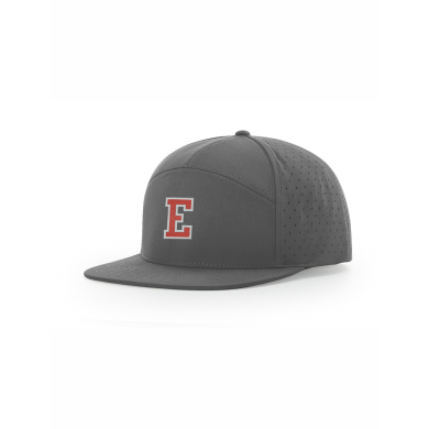 East Youth Football - Richardson Cannon 7-Panel Flatbill 169 with center E logo