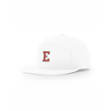 East Youth Football - Richardson Cannon 7-Panel Flatbill 169 with center E logo