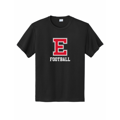 East Youth Football - Youth Sport-Tek® PosiCharge® Competitor™ Tee with full front logo