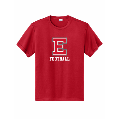 East Youth Football - Youth Sport-Tek® PosiCharge® Competitor™ Tee with full front logo