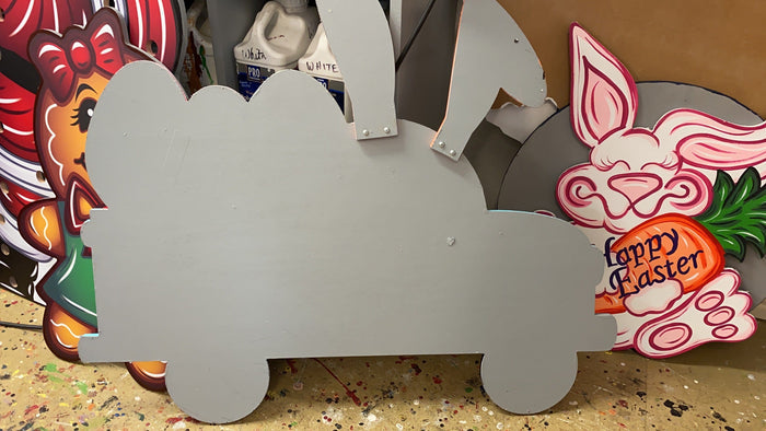 Easter Rabbit Ear Truck Blank DIY