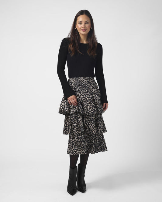 Ellie Skirt (Leopard)