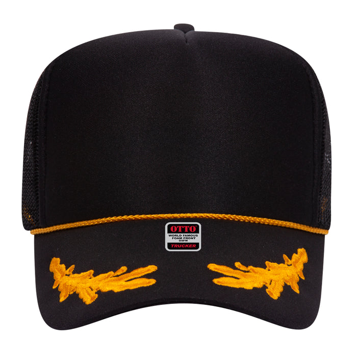 Black/Gold Oak Leaves