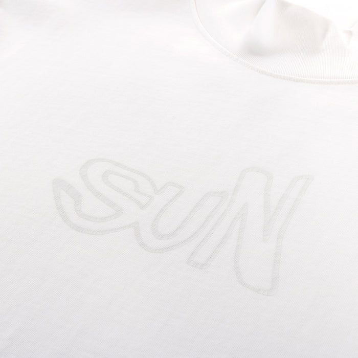 ERL MOCKNECK LONGSLEEVE T-SHIRT WHITE