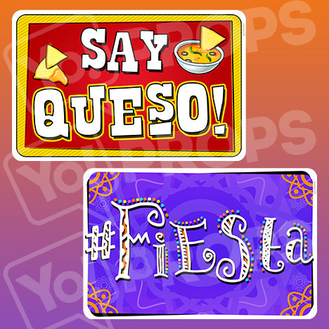 Fiesta Signs Prop - Say Queso / #Fiesta