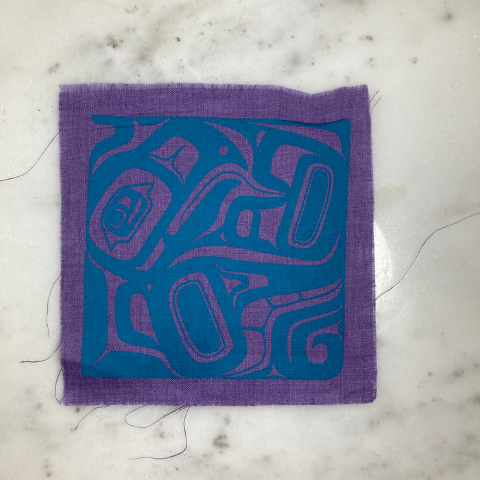 Formline Eagle Silk Screen Patch
