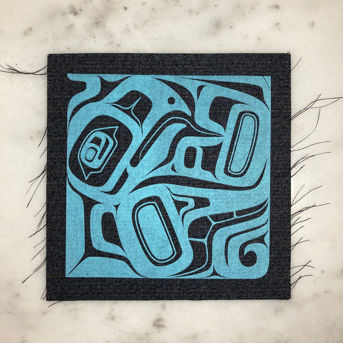 Formline Eagle Silk Screen Patch