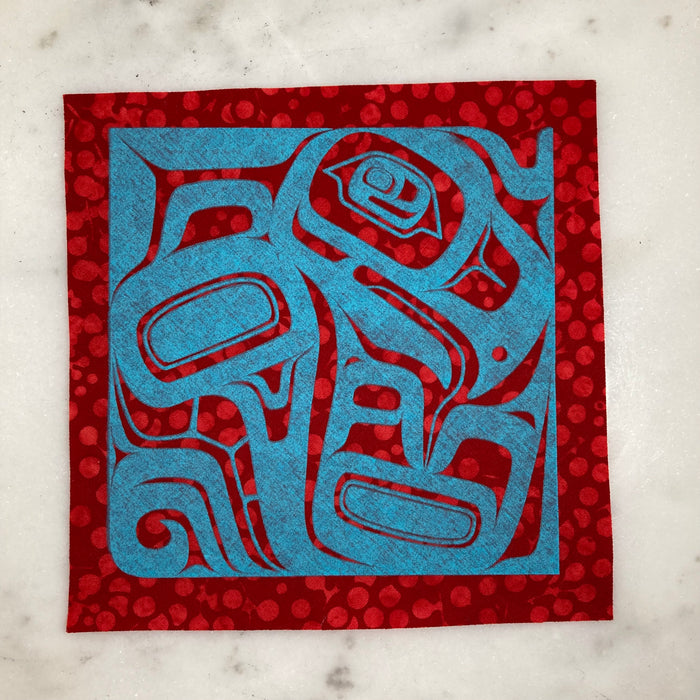 Blue on Red Berries