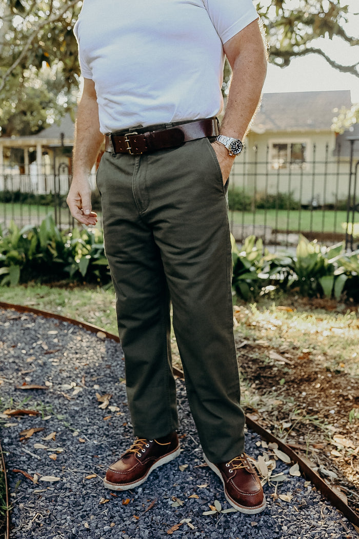 Freenote Cloth Deck Pant - Olive