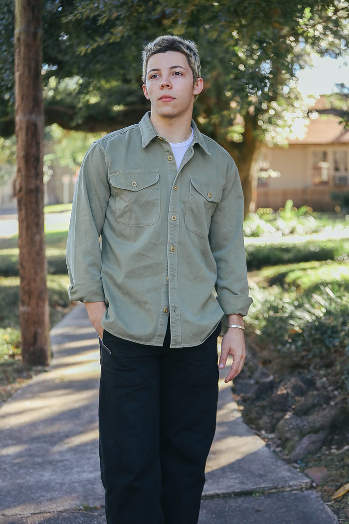 Freenote Cloth Utility Shirt - Olive