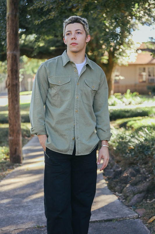 Freenote Cloth Utility Shirt - Olive