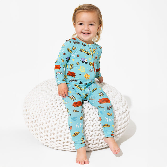 FRIENDS™: Central Perk Bamboo Convertible Footie