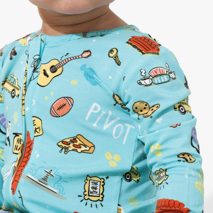 FRIENDS™: Central Perk Bamboo Convertible Footie