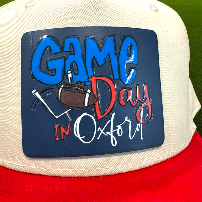 Game Day Caps - Ole Miss - Premium T-Shirts from Pat's Monograms - Just $24.95! Shop now at Pat's Monograms