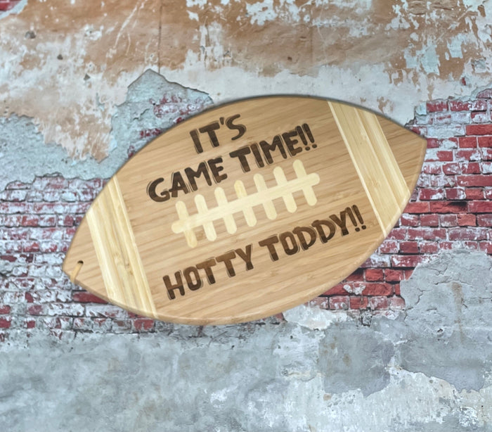 Game Day Football Serving Board - Premium Housewares from Pat's Monograms - Just $28.95! Shop now at Pat's Monograms