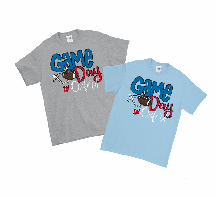 Game Day Tee - Ole Miss - Premium T-Shirts from Pat's Monograms - Just $20! Shop now at Pat's Monograms