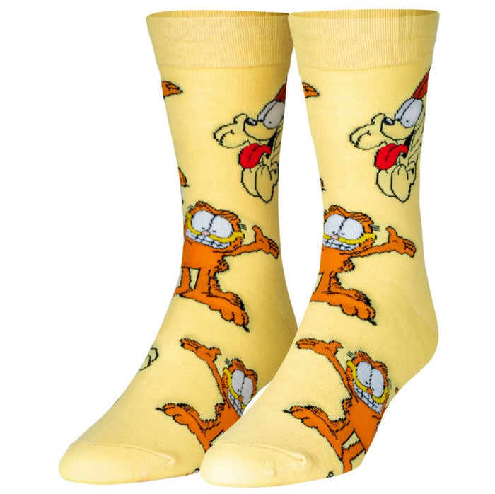 Garfield Crew Socks - Premium Socks from Crazy Socks - Just $8! Shop now at Pat's Monograms