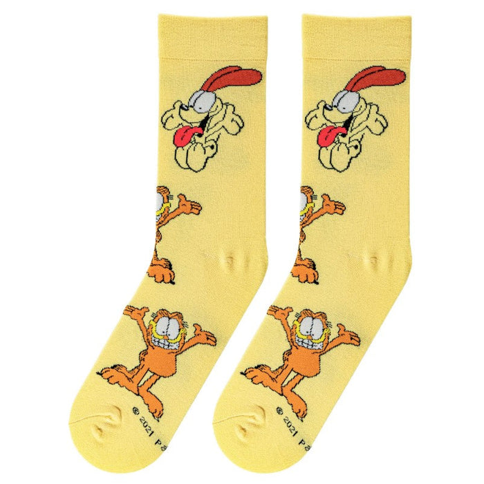 Garfield Crew Socks - Premium Socks from Crazy Socks - Just $8! Shop now at Pat's Monograms