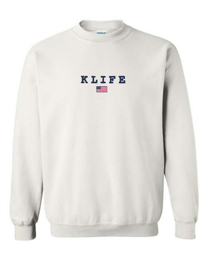Gildan Crewneck KLIFE Flag