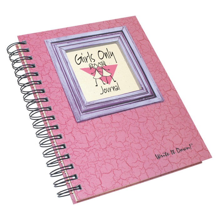 Girls Only Journal - Premium Gifts from Journals Unlimited - Just $20.00! Shop now at Pat's Monograms