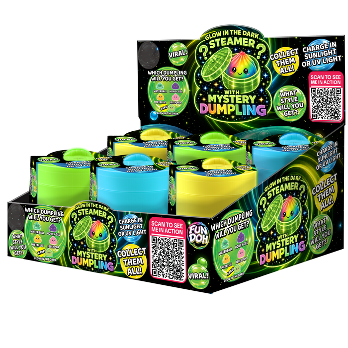 Glow-in-the-Dark Mystery Dumpling Squishy Toy - Premium novelty from Novelty Brands - Just $14.95! Shop now at Pat's Monograms