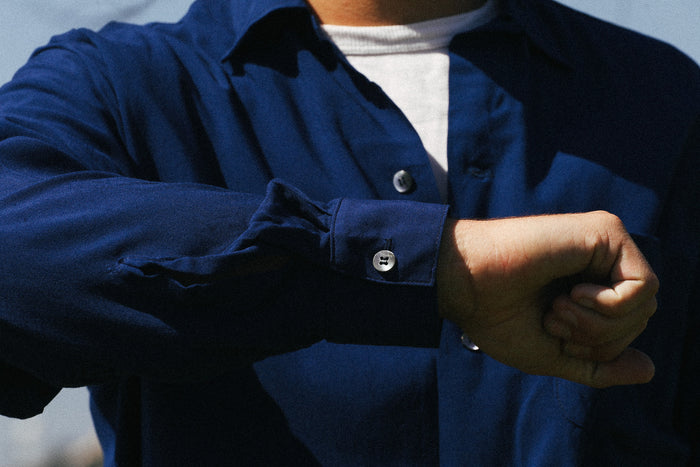 Gonzo Weatherly Arrow Shirt- Navy
