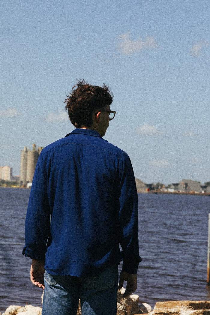 Gonzo Weatherly Arrow Shirt- Navy