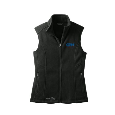 GPM - Eddie Bauer® Women's Fleece Vest EB205 with GPM left chest logo