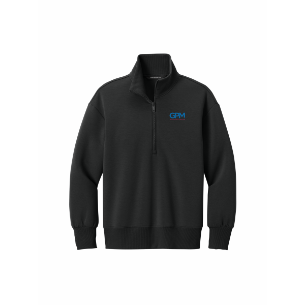 GPM - Mercer+Mettle® Women’s Soft Spacer 1/4-Zip MM3101 with GPM left chest logo