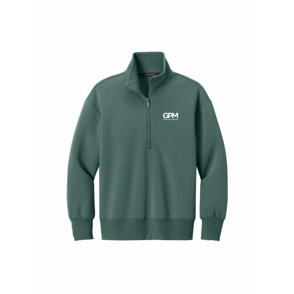 GPM - Mercer+Mettle® Women’s Soft Spacer 1/4-Zip MM3101 with GPM left chest logo