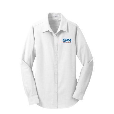 GPM - Port Authority® Women's SuperPro™ Oxford Shirt L658 with GPM left chest logo option