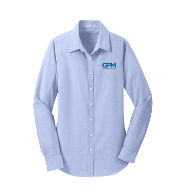 GPM - Port Authority® Women's SuperPro™ Oxford Shirt L658 with GPM left chest logo option
