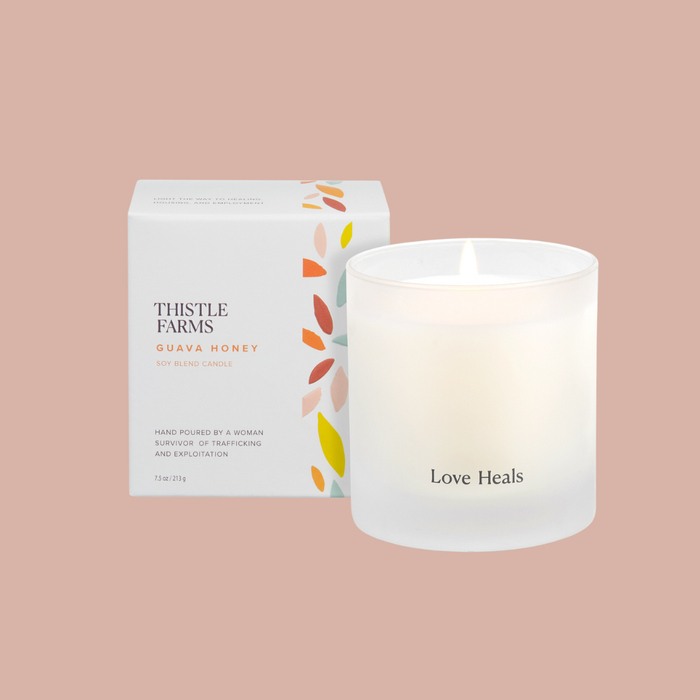 Guava Honey Soy Candle Love Heals Collection - Premium candles from Thistle Farms - Just $32! Shop now at Pat's Monograms