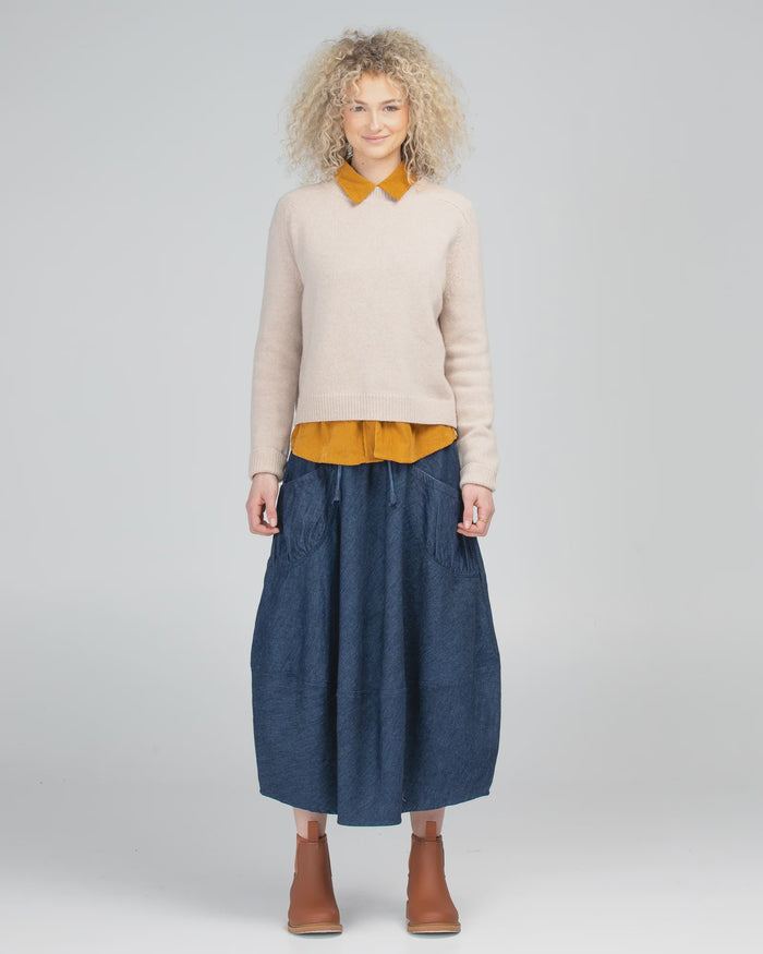 Guru Skirt (Dark Denim)