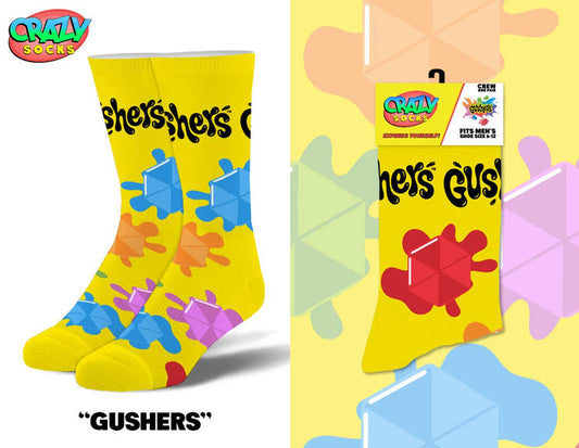 GUSHERS CRAZY SOCKS - Premium Socks from Crazy Socks - Just $8! Shop now at Pat's Monograms