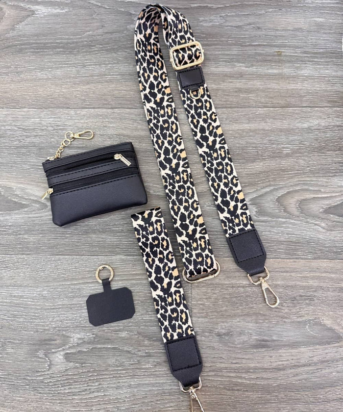 HANDBAG STRAP WITH ZIPPER POUCH PHONE HOLDER WRISTBAND - Premium Accessories from DESHENG ENTERPRISE - Just $19.95! Shop now at Pat's Monograms