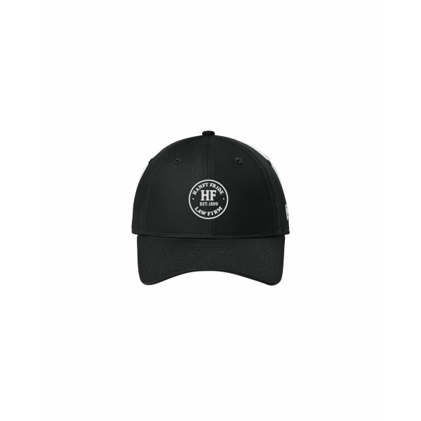Hanft Law - New Era® Adjustable Unstructured Cap NE201 with circle logo in the center