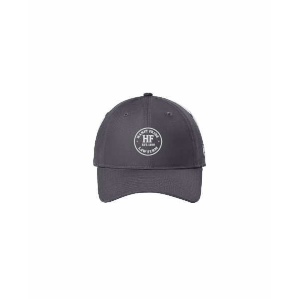 Hanft Law - New Era® Adjustable Unstructured Cap NE201 with circle logo in the center
