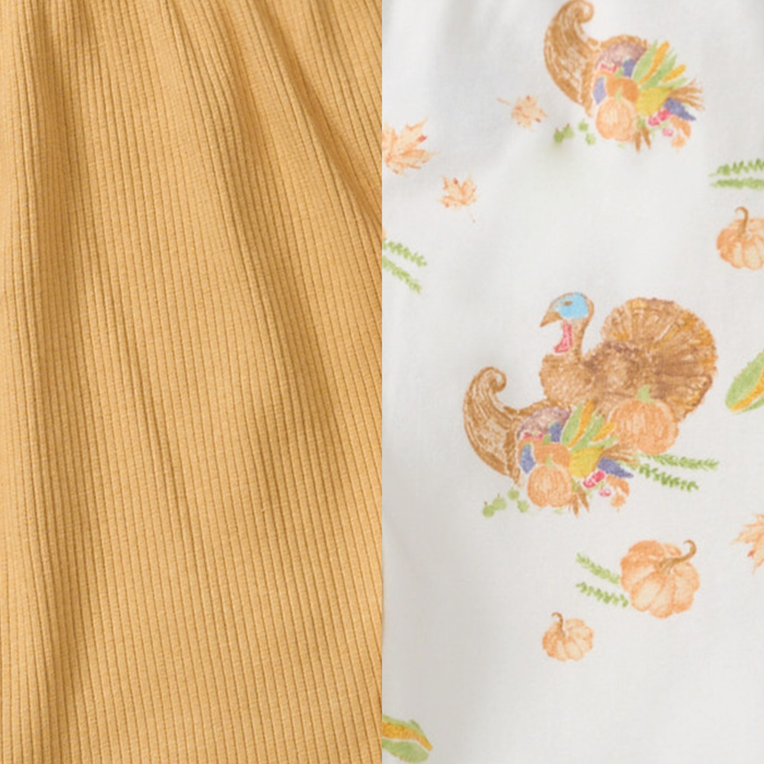 Happy Harvest Toddler Tunic Set - Premium Baby & Toddler Outfits from Burt's Bees Baby - Just $30! Shop now at Pat's Monograms