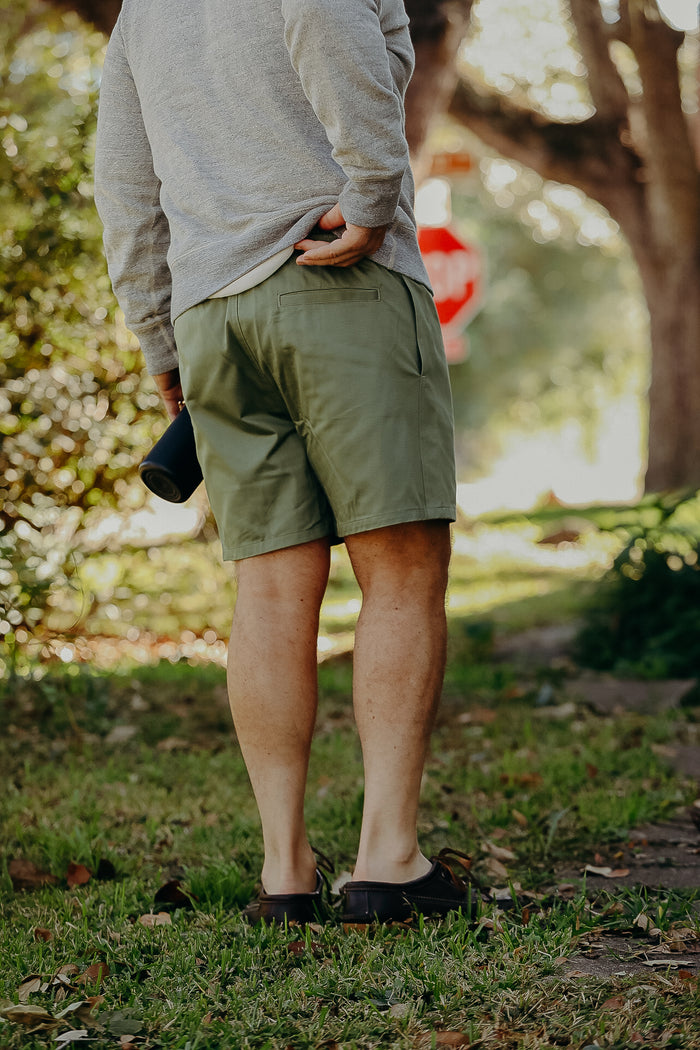Harbor Shorts- Olive