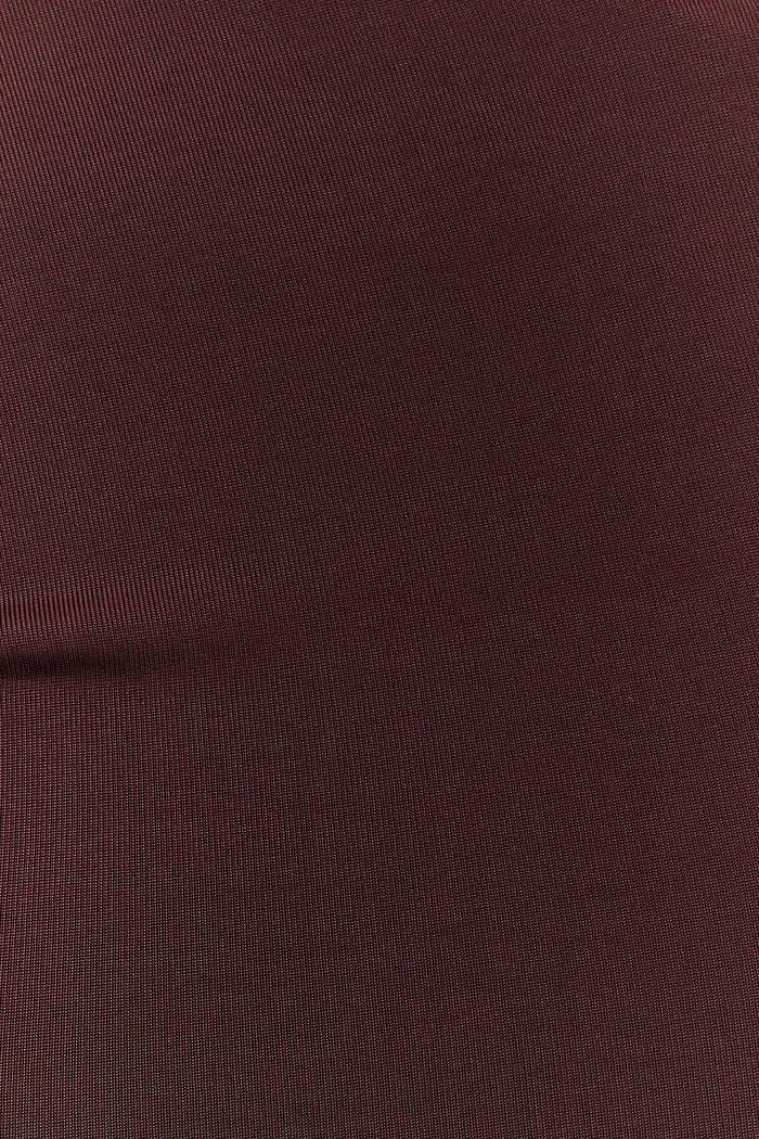 Haven Slinky Twist Midi Skirt - Chocolate