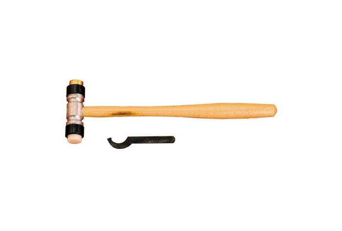 Heads only for Brass & Fibre Mallet 5 oz., Item No. 37.591