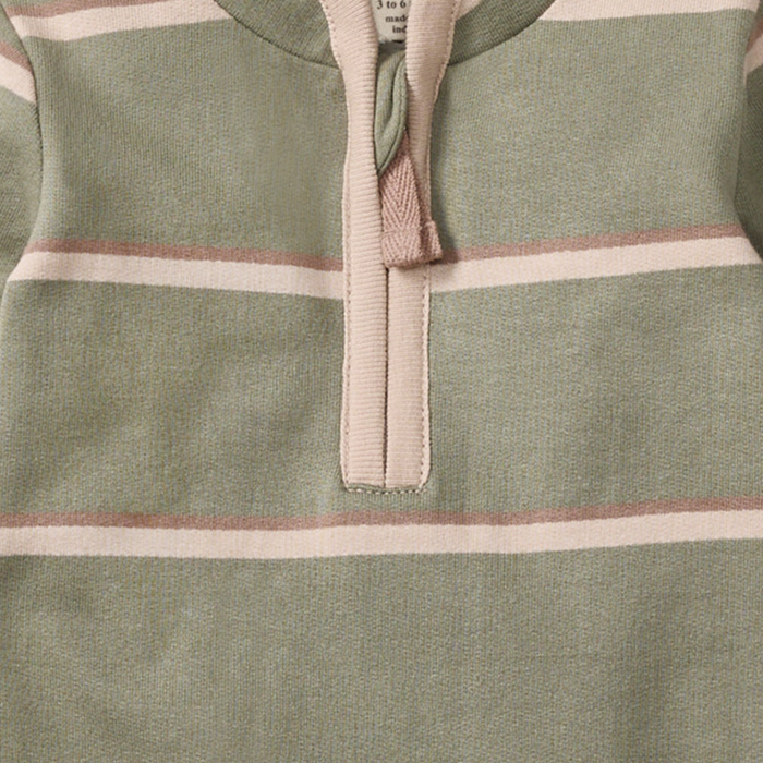Holland Stripe Infant Jumpsuit - Premium Baby & Toddler Outfits from Burt's Bees Baby - Just $22.95! Shop now at Pat's Monograms