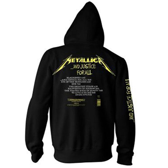 Hoodie - Metallica - And Justice for All - Tracks - Pullover - Back