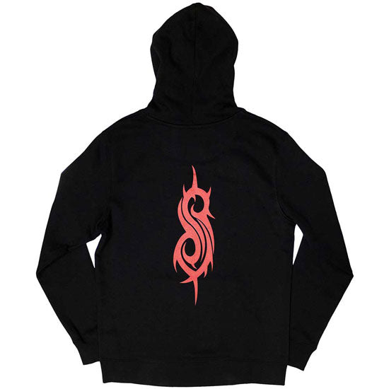Hoodie - Slipknot - Logo With Tribal S Backprint - Pullover - Back