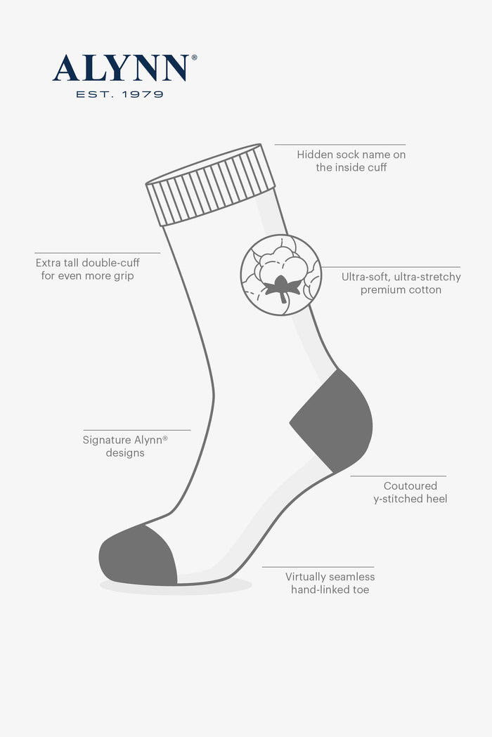 Hot Dog Dreams Carded Cotton Sock - Premium Socks from Alynn - Just $18! Shop now at Pat's Monograms