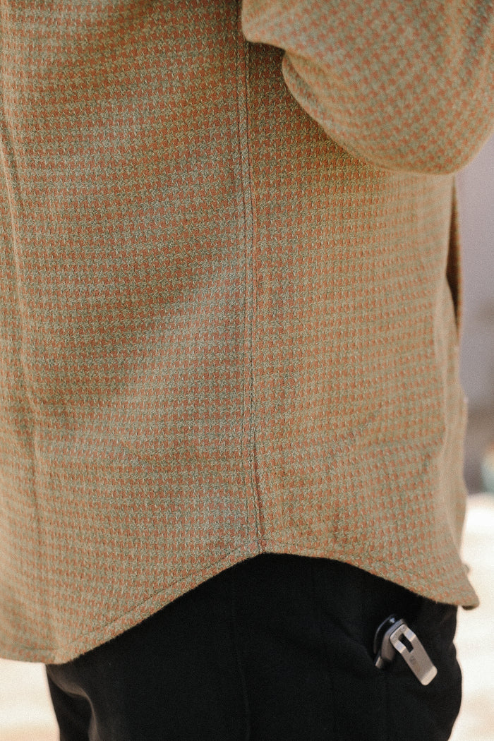 Houndstooth Flannel - Moss
