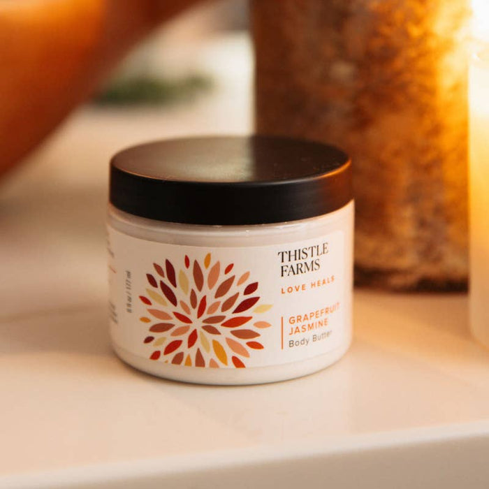 Hydrating Grapefruit Jasmine Body Butter 6 oz - Premium skin care from Thistle Farms - Just $20! Shop now at Pat's Monograms
