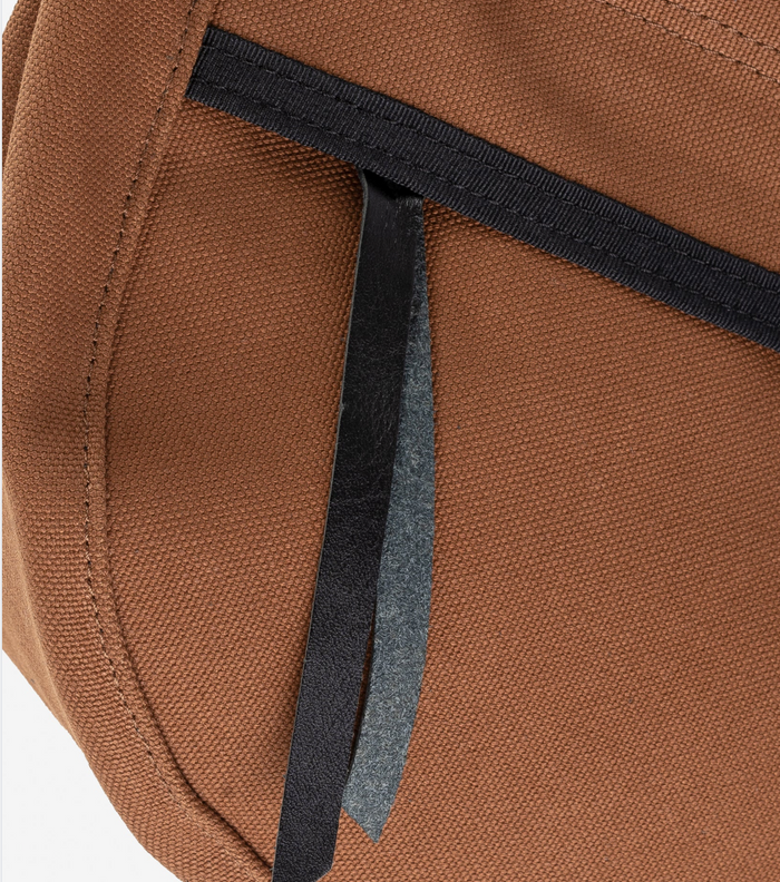 IHE-19-BRN 17oz Duck Small Shoulder Bag - Brown