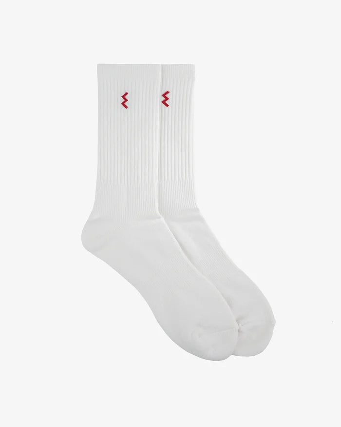 IHG-030-WHT Iron Heart Work Boot Socks - Off White